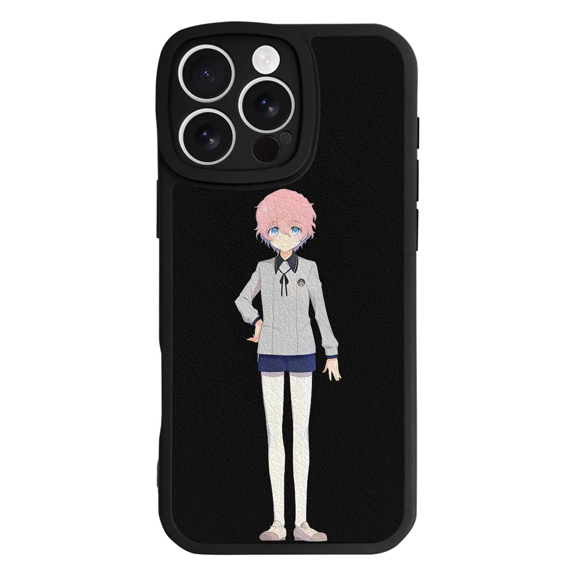 （画像用） 刀剣乱舞 Touken Ranbu 【iPhone 16シリーズ対応】シリコンスマホケース（レザー調） 材質：シリコン